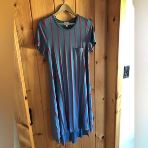 LulaRoe Maxi Teeshirt Dress Small